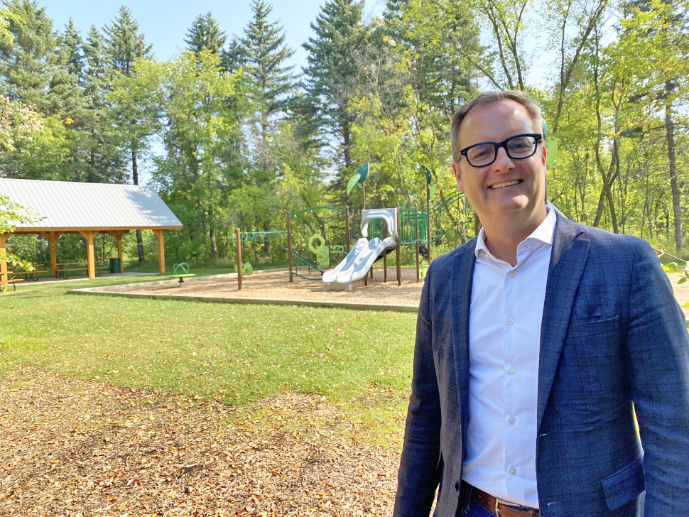 Chris Goertzen pleased to have park named after him portals